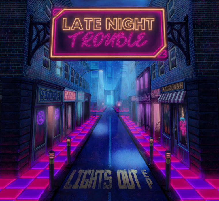 Lights Out Illustration par Cédric Godin Olicard.