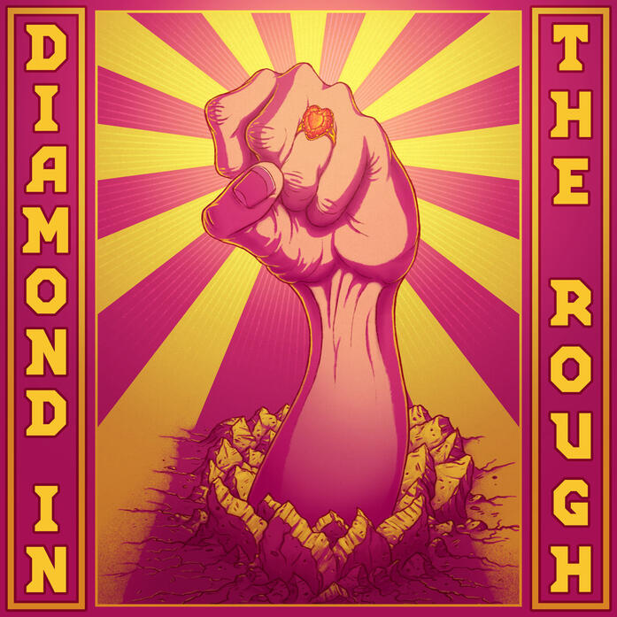 Diamond In The Rough Illustration by Cédric Godin Olicard.